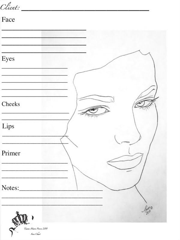 Mac Face Chart Download Free